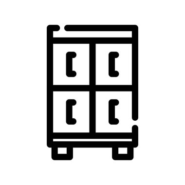 özet ikon vektör çizimi