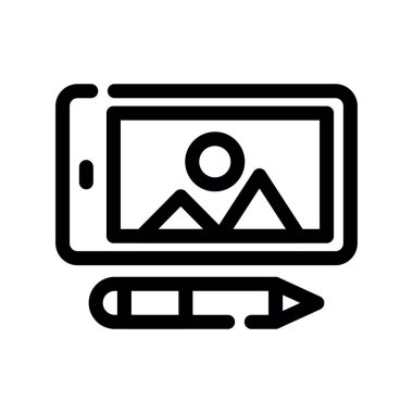 seo modern simgesinin vektör illüstrasyonu