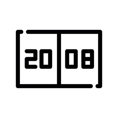 Seo simgesinin vektör illüstrasyonu