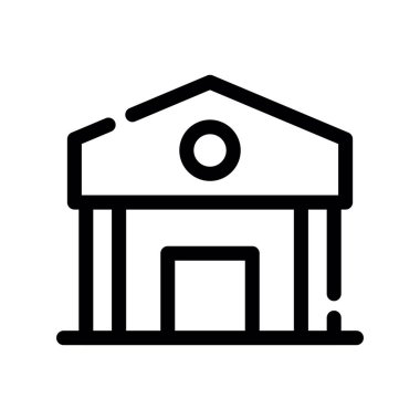 vektör ince çizgi simgesi oluşturuluyor