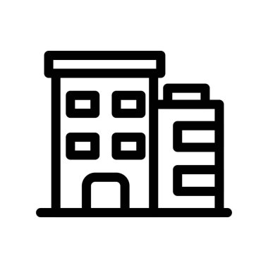 vektör ince çizgi simgesi oluşturuluyor