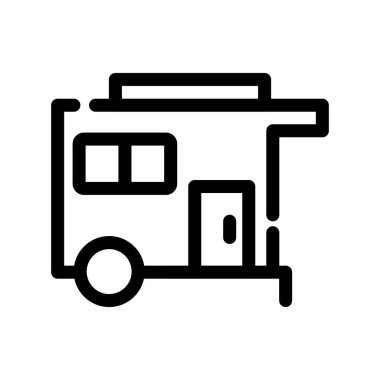 bus simgesi, vektör illüstrasyonu