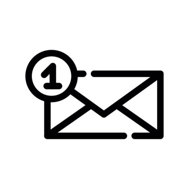 e- posta iletisi vektör illüstrasyon tasarımı