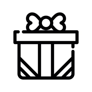 Kutu Vektörü Satırı Simge Tasarımı