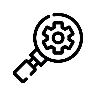 anahtar vektör ince çizgi simgesi