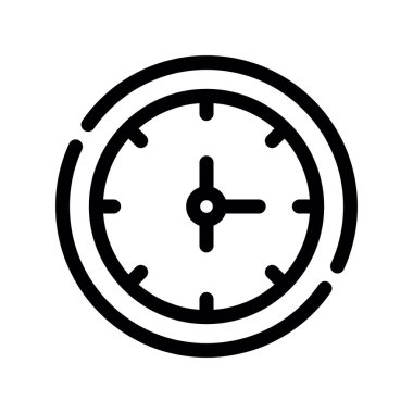 pusula vektörü ince çizgi simgesi