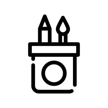 Beyaz arka plan üzerinde resim işareti izole resim simge vektör,