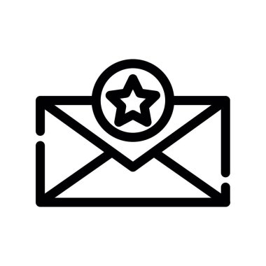 e- posta iletisi vektör illüstrasyon tasarımı