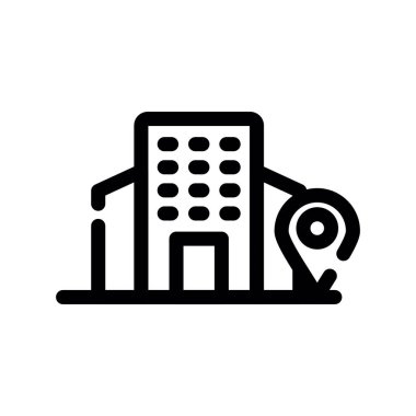 vektör ince çizgi simgesi oluşturuluyor