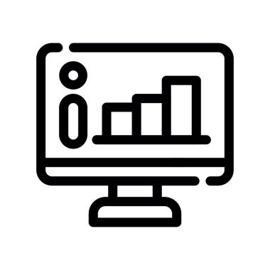 seo modern simgesinin vektör illüstrasyonu