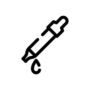 Bir kalemin vektör illüstrasyonu