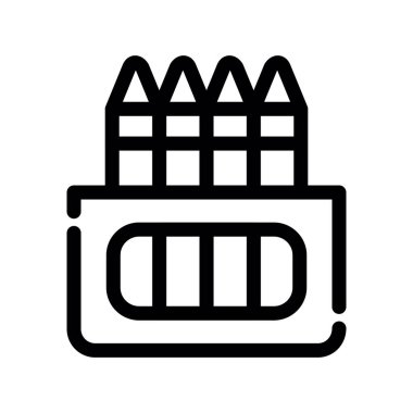 ikon vektörü oluşturuyorum. İnce çizgi işareti. İzole edilmiş kontür sembolü gösterimi