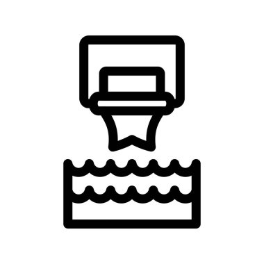 vektör Yüzme Havuzu simgesi