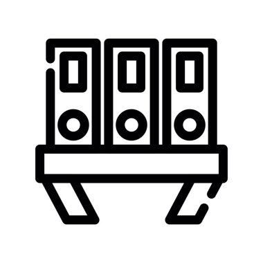 hoparlör vektör illüstrasyonu
