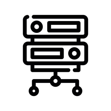 Robot robot simgesi, özet biçimi