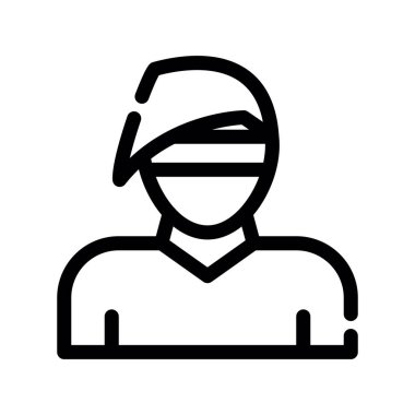 Beyaz arka plan üzerinde doktor şeffaf işareti izole Doktor simge vektör