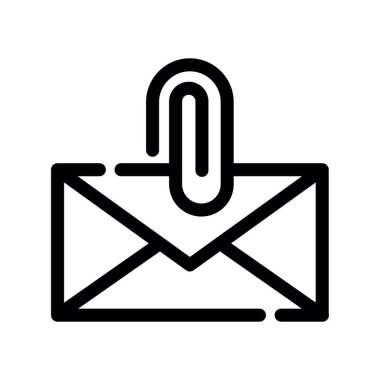 İleti vektör simgesi olan zarf