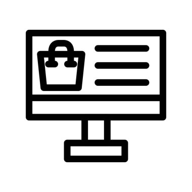 bilgisayar simgesi, vektör illüstrasyonu