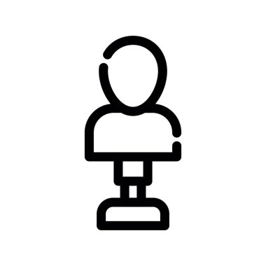 vektör çizim tasarım adam simgesinin