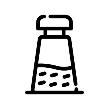 Mutfak karıştırıcı ikonu ana hatları vektörü. Blender pişiriyorum. yiyecek makinesi