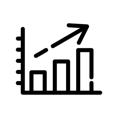 grafik vektörü ince çizgi simgesi