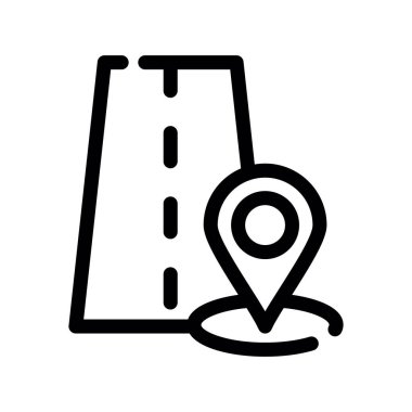 konum pin simgesi, vektör illüstrasyon tasarımı