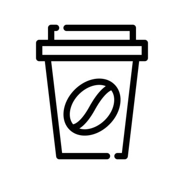 Kahve fincanı simgesi, taslak biçimi