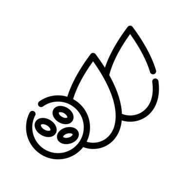 bebek vektör ince çizgi simgesi