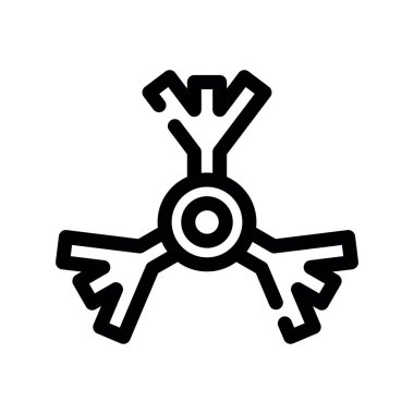 Drone simgesi, özet biçimi