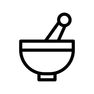 kase vektörü ince çizgi simgesi