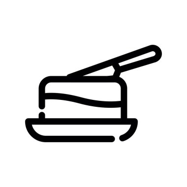 Çizgi film simgesinin vektör çizimi