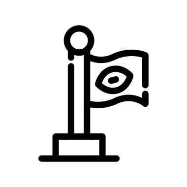 özet vektör illüstrasyon simgesi