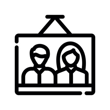 Takım simgesi vektör illüstrasyonu