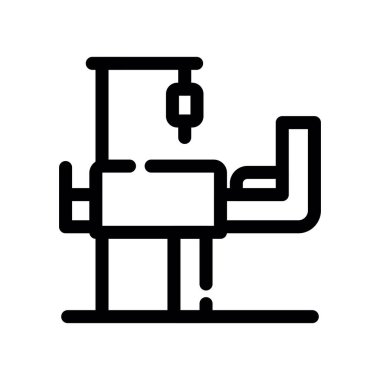 Modern bir simgenin vektör illüstrasyonu