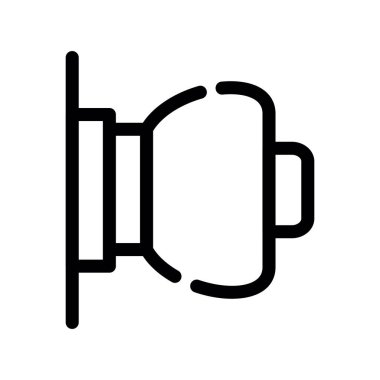 Bira kupası ikonu. Bira vektörü simgelerinin ana hatları web