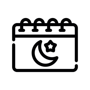 Beyaz arka plan üzerinde takvim işareti izole takvim simge vektör