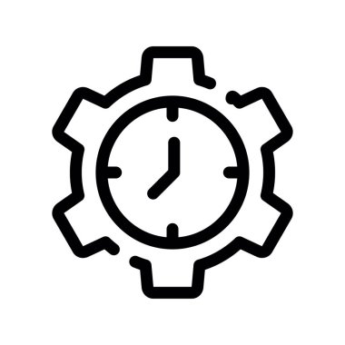 vektör ince çizgi simgesi ayarlanıyor