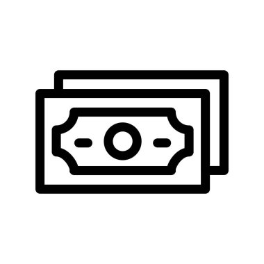 fatura vektörü düz çizgi simgesi