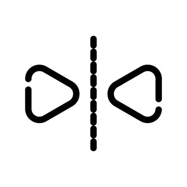 Modern simgenin vektör illüstrasyonu