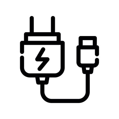 güç eklentisi vektör çizelgesi çizimi