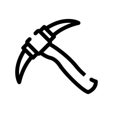 balta vektörü ince çizgi simgesi