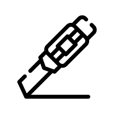 test vektör çizimi, doldurulmuş tasarım