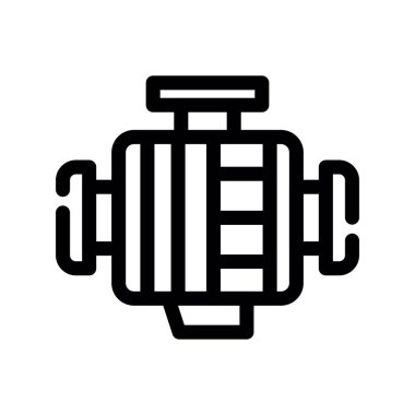 Vektör illüstrasyonu, simge ögesi arkaplanı