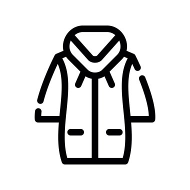 Ceket simge vektör çizim