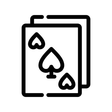 kart oyunu poker simgesi ana hat biçiminde