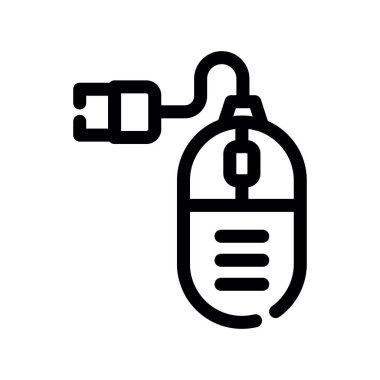 Modern ikon susuzluğunun vektör çizimi