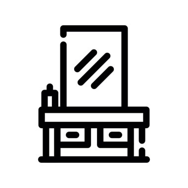 tablo simgesi vektör illüstrasyonu