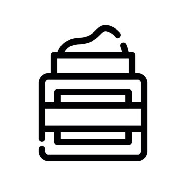 Yiyecek ve içeceklerin vektör simgesi