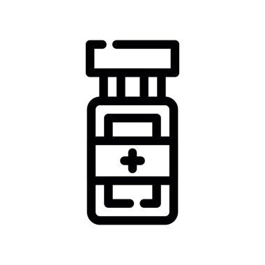 Tıbbi ve sağlık ikonunun vektör illüstrasyonu