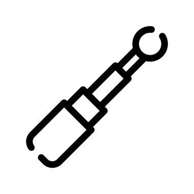 Modern oto tamir simgesinin vektör illüstrasyonu